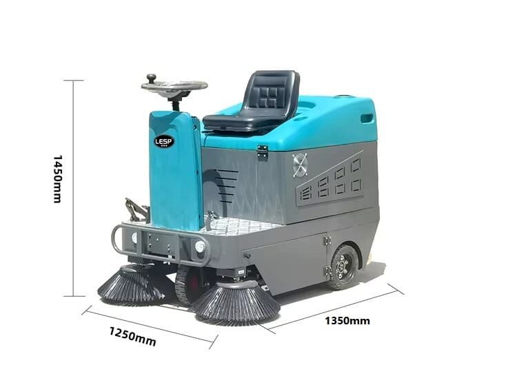 레스프 SJ1250 라이드 온 플로어 스위퍼