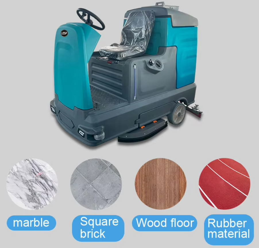 Adatto a tutti i tipi di terreno, la pulizia di grandi aree è più conveniente