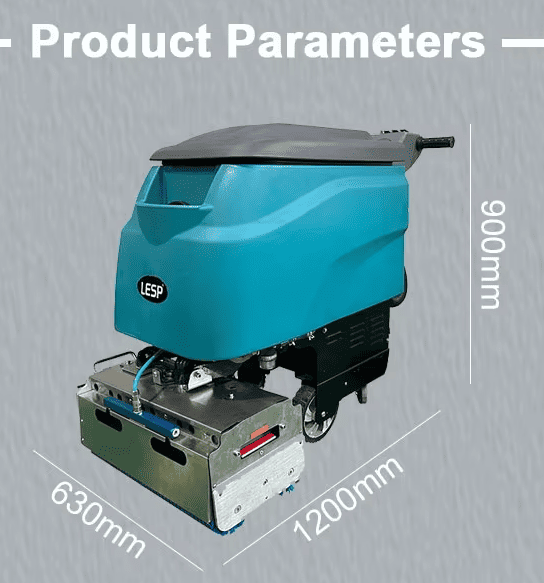 Machine à nettoyer les escaliers roulants