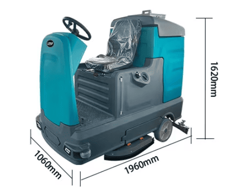 Máquinas fregadoras y secadoras robóticas Lesp SJ1200