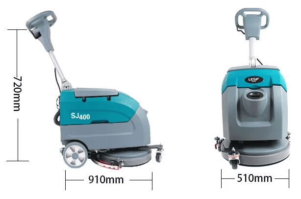 Fregadora de piso con operador a pie Lesp SJ400