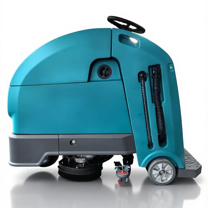 04 Fregadora de piso LESP SL350 con operador a pie