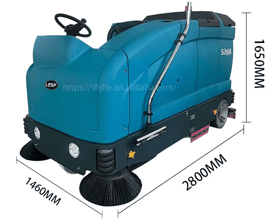 Lesp SJ1450 Spazzatrice-spazzatrice uomo a bordo