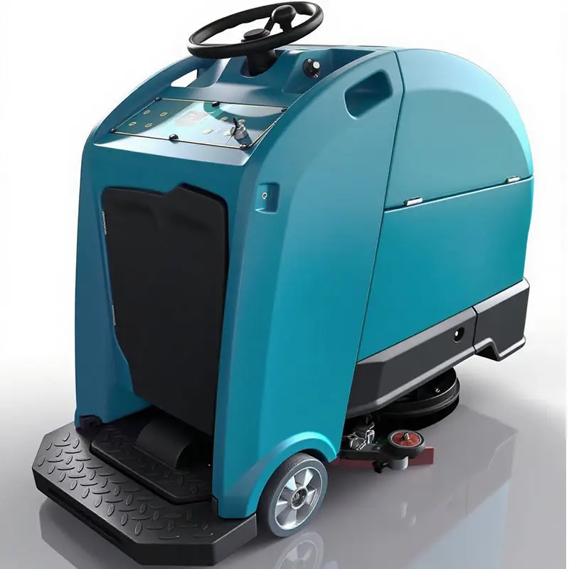 Ilustración adjunta Fregadora de piso LESP SL350 con operador a pie